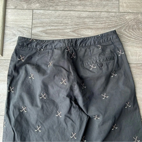 Liz Golf Cathren Golf Club Embroidered Capri Pants - Picture 12 of 13